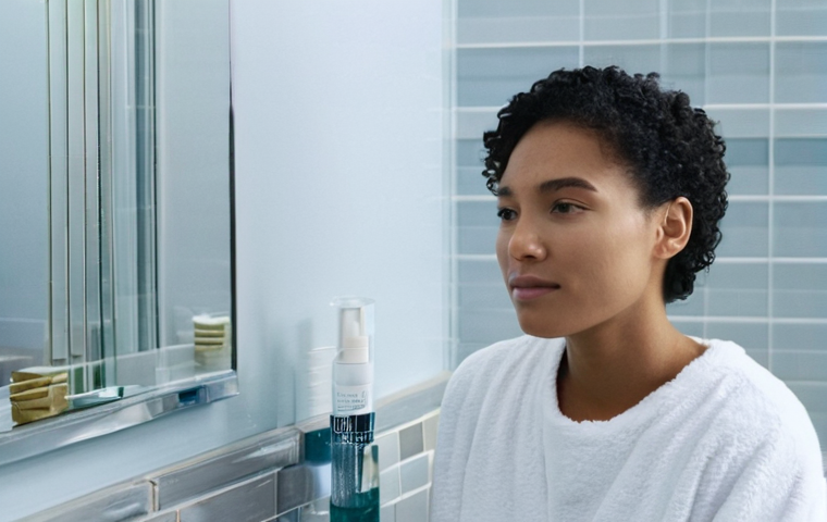 천연비누 세정제 차이 - **Prompt 1: The Harsh Reality of Traditional Soap**
    "A candid shot of a person (age 20s-30s, gen...