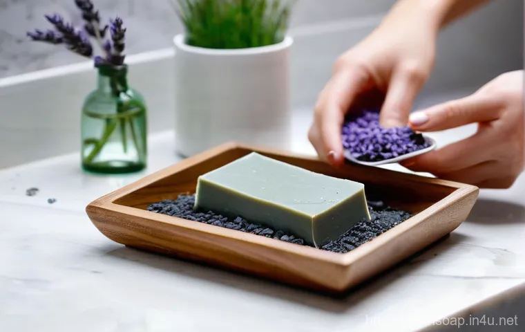 천연비누로 여드름 예방 - **Prompt:** A beautifully composed, brightly lit, high-resolution photograph capturing the essence o...