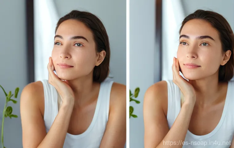 천연비누로 여드름 예방 - **Prompt:** A beautifully composed, brightly lit, high-resolution photograph capturing the essence o...